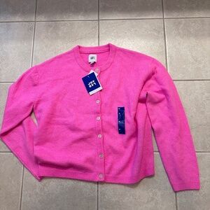 Women’s Pink Cardigan-M-JoyLab NWT